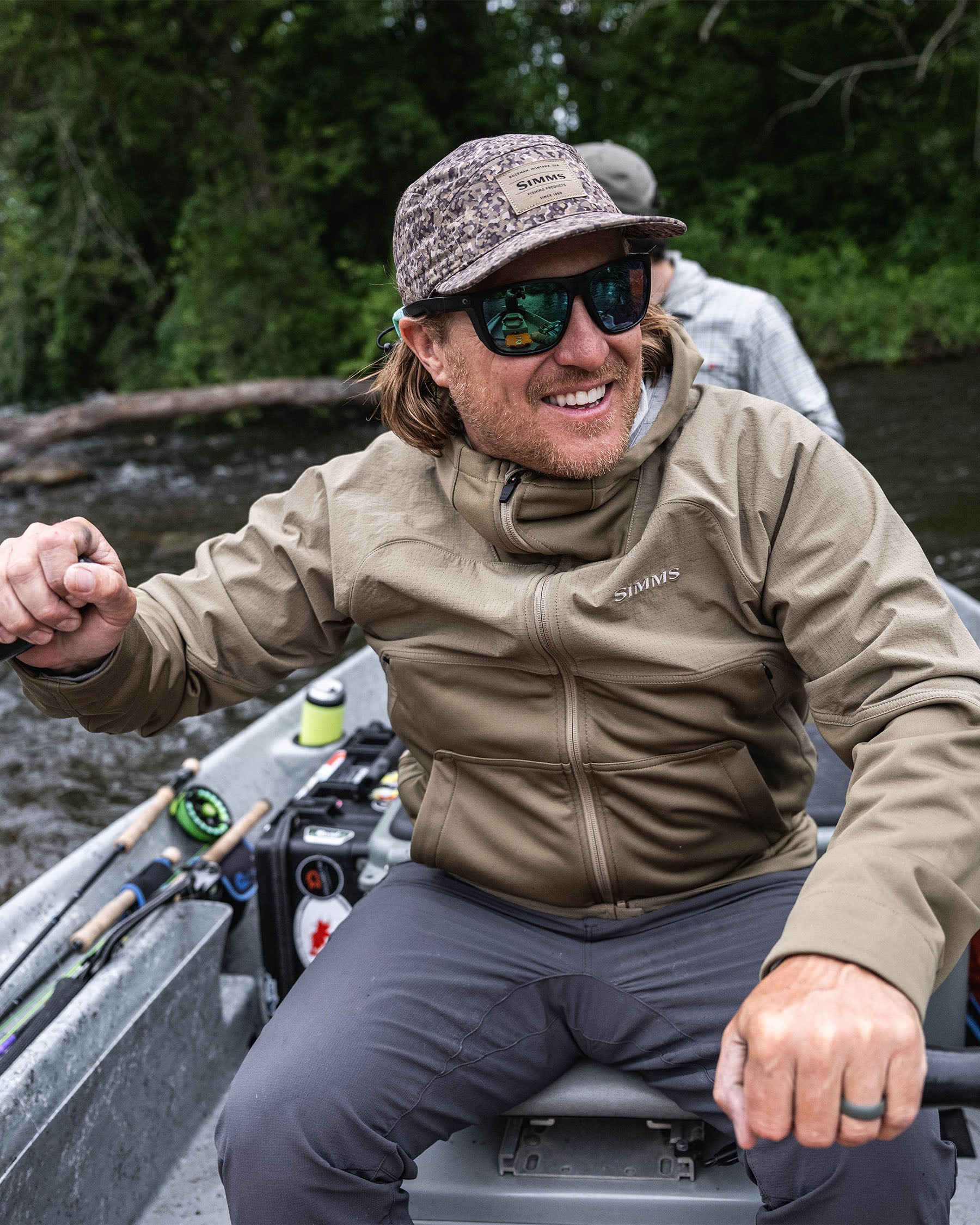 Mens Windproof Spectra Hooded Jacket