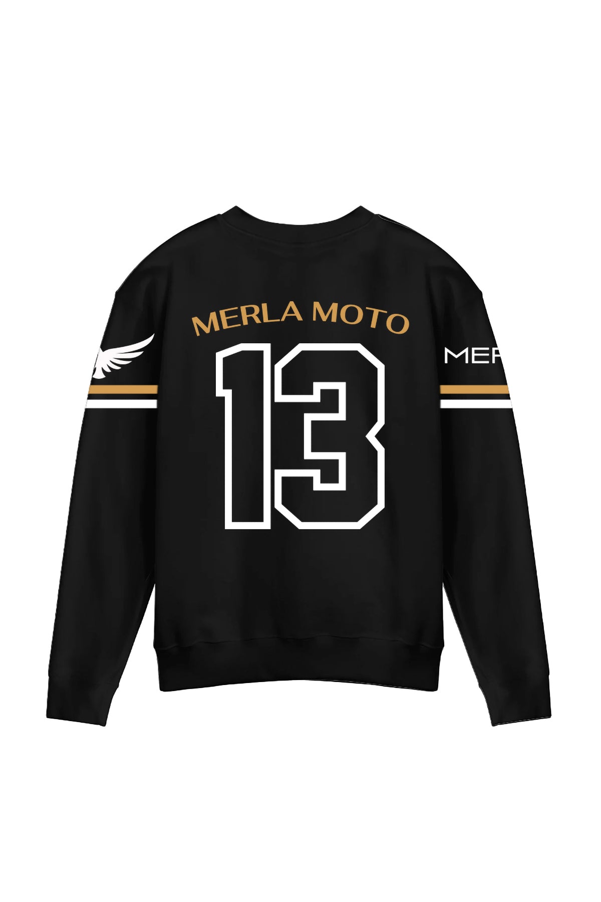 Moisture-Wicking Black Sweatshirt for Riders