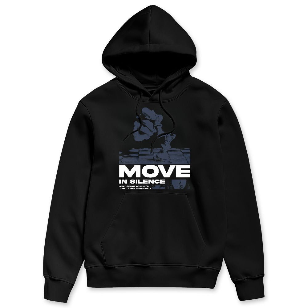 White Navy 6s NastyJamz Hoodie Match Say Checkmate